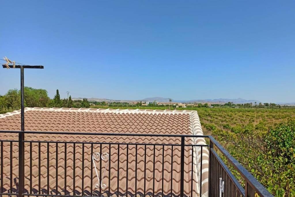 Villa Rustica Privada Con Gran Chalet Y Piscina Elche Exterior photo